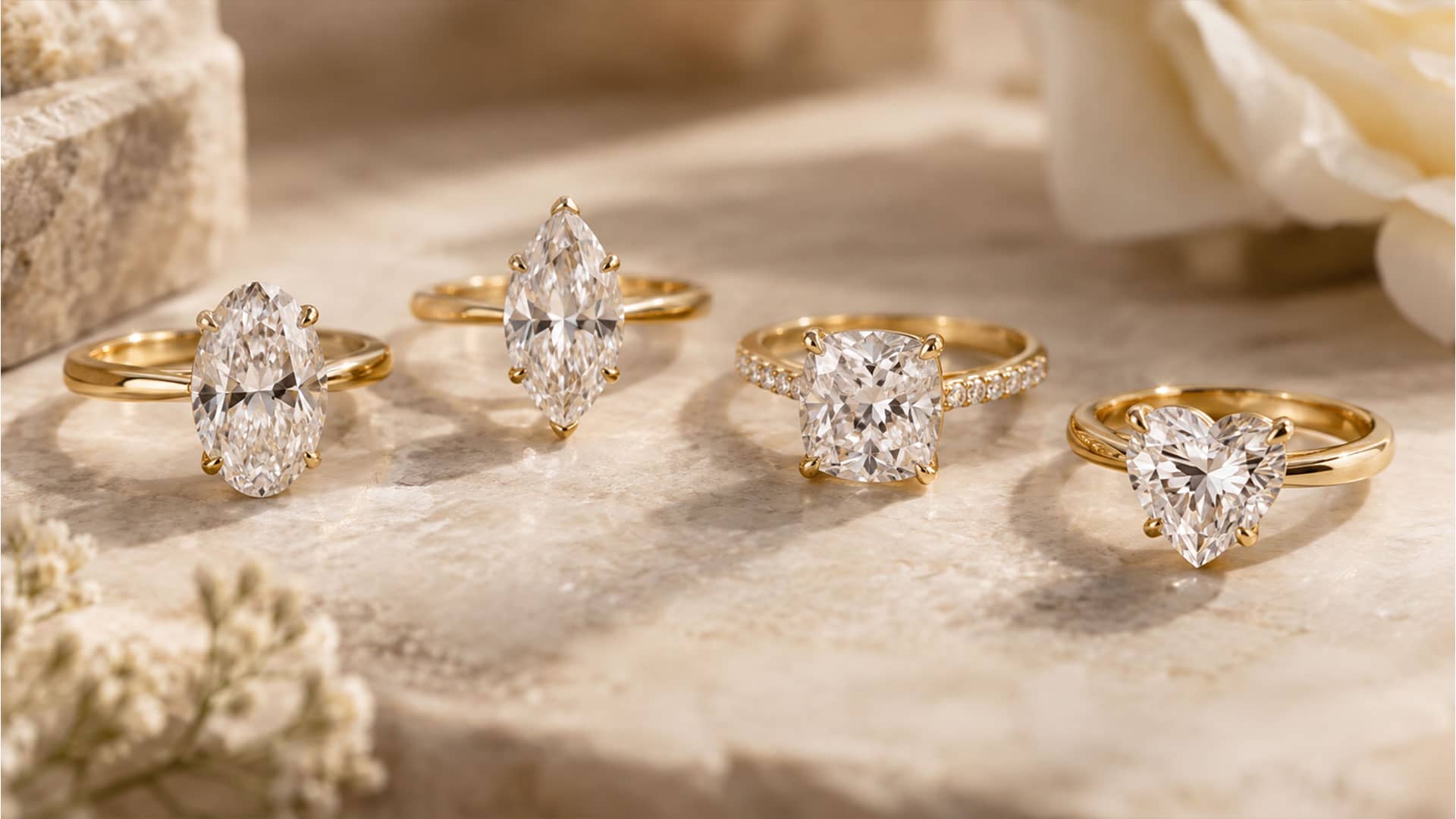 Nicht immer rund: Diese Diamantschliffe verändern den Verlobungsring