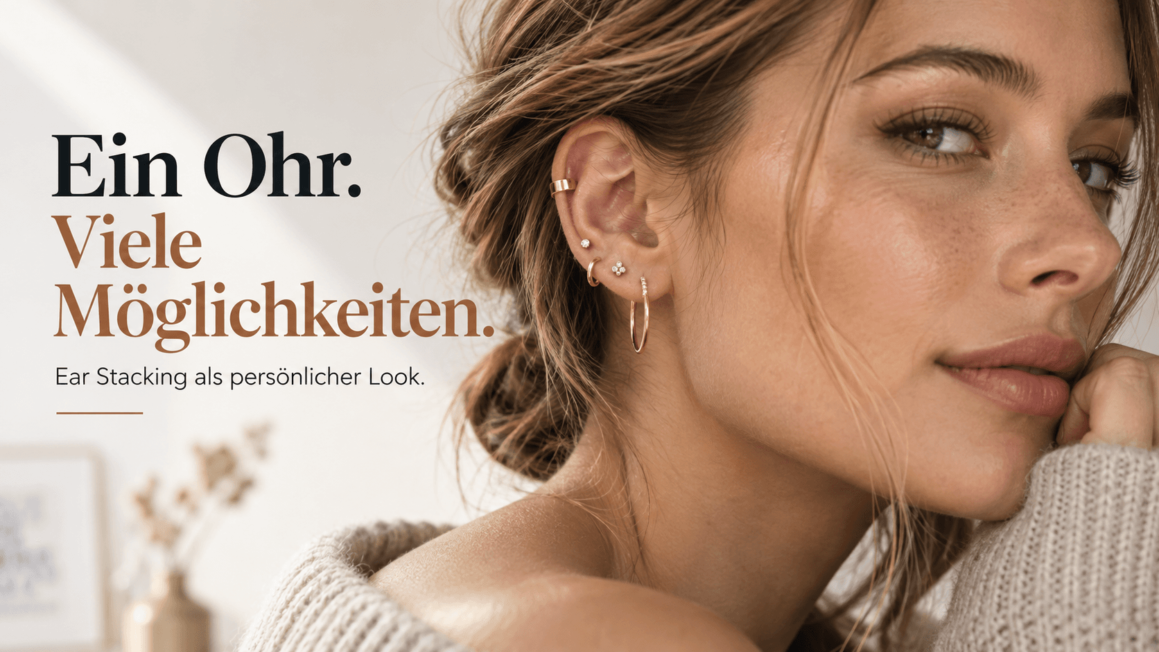 Ear Stacking: Warum ein Ohrring längst nicht mehr genug sein muss