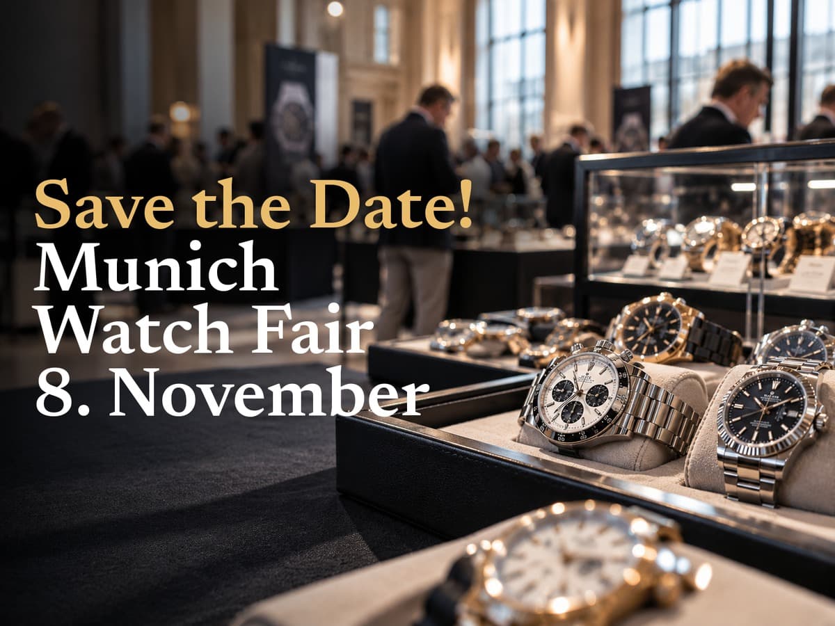 Munich Watch Fair am 8. November in Unterschleißheim