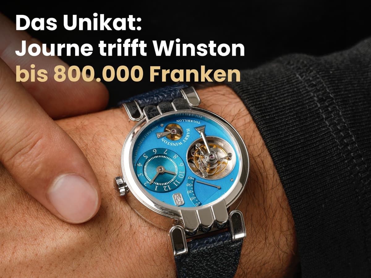 Millionen-Uhren in Genf: Daytona, Patek und ein Journe-Unikat
