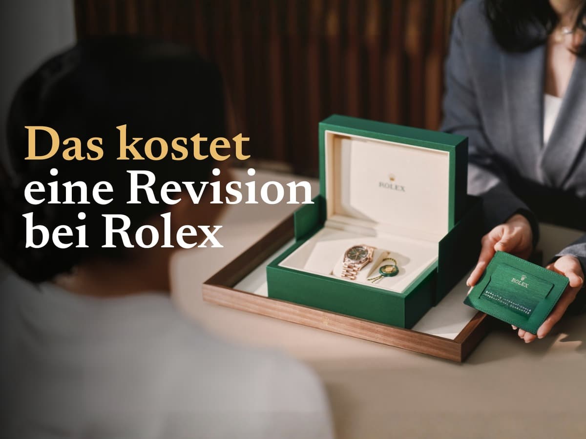 Rolex macht Servicepreise öffentlich: Revision ab 640 Euro