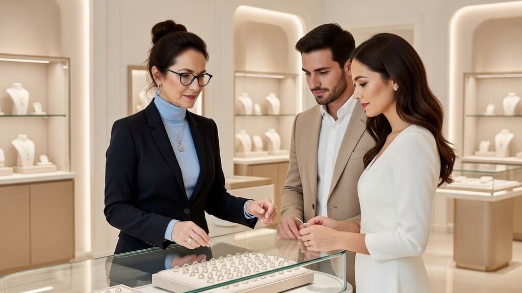 Persönliche Beratung beim Juwelier