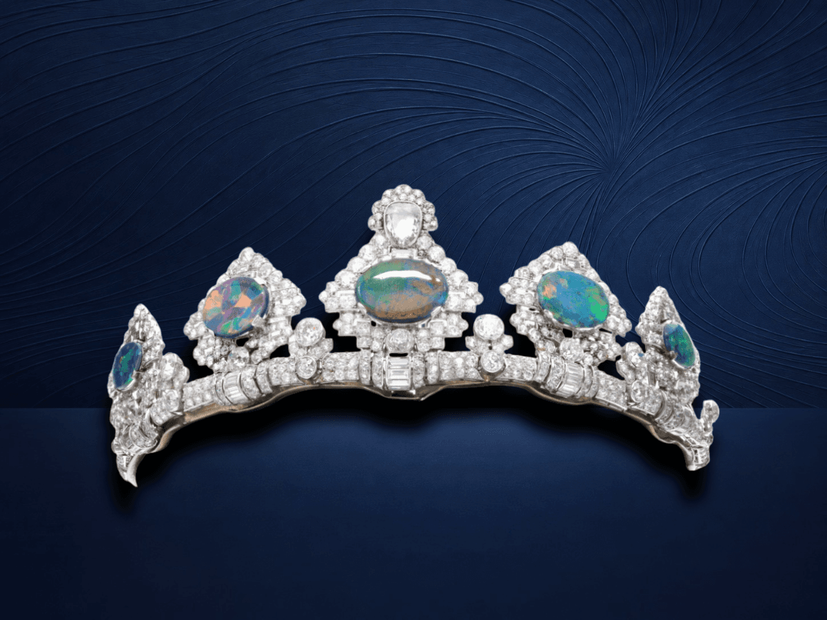 Historische Cartier-Tiara für Millionen unter dem Hammer