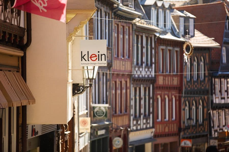 Einblick in Juwelier Klein
