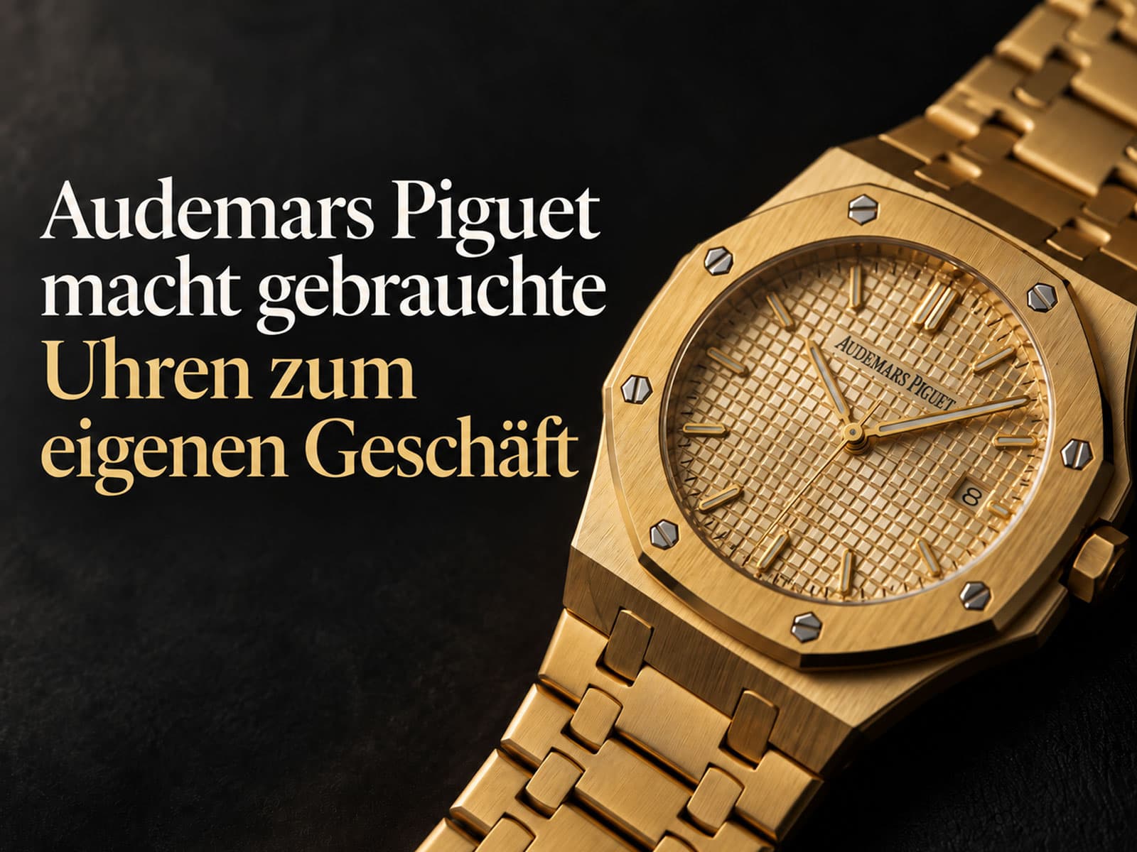 Audemars Piguet holt gebrauchte Uhren ins eigene Haus
