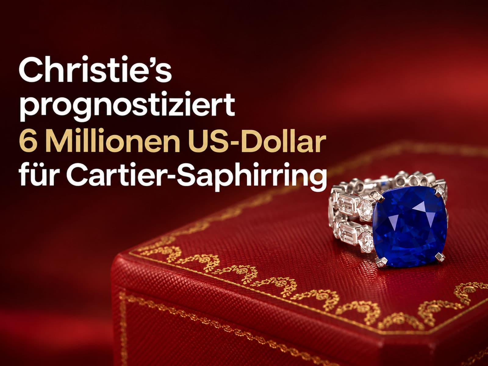 6,4 Millionen für Ring? Cartier glänzt bei Christie’s