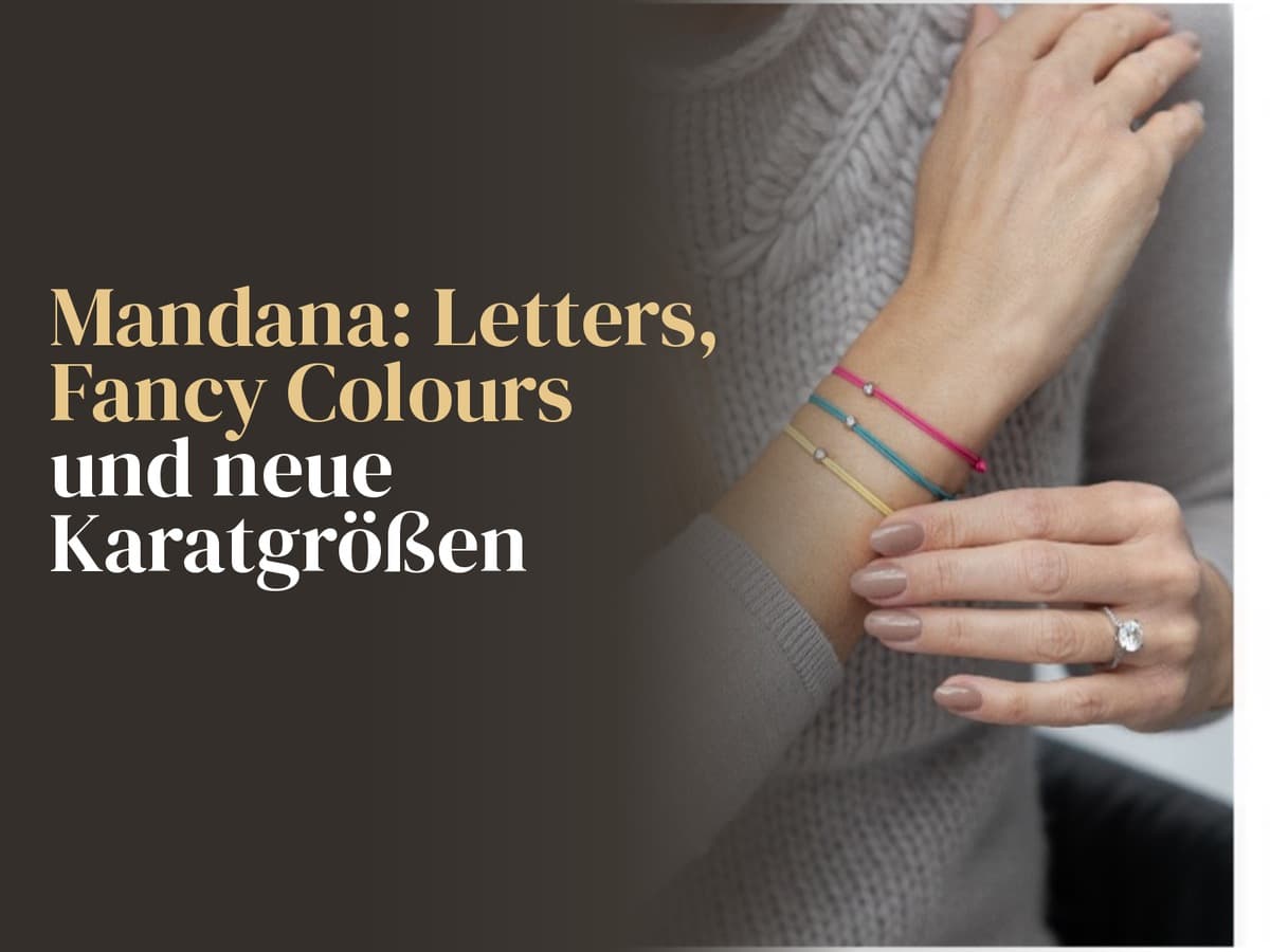 Mandana: Persönlichkeit und Farbe für modernen Fine Jewellery