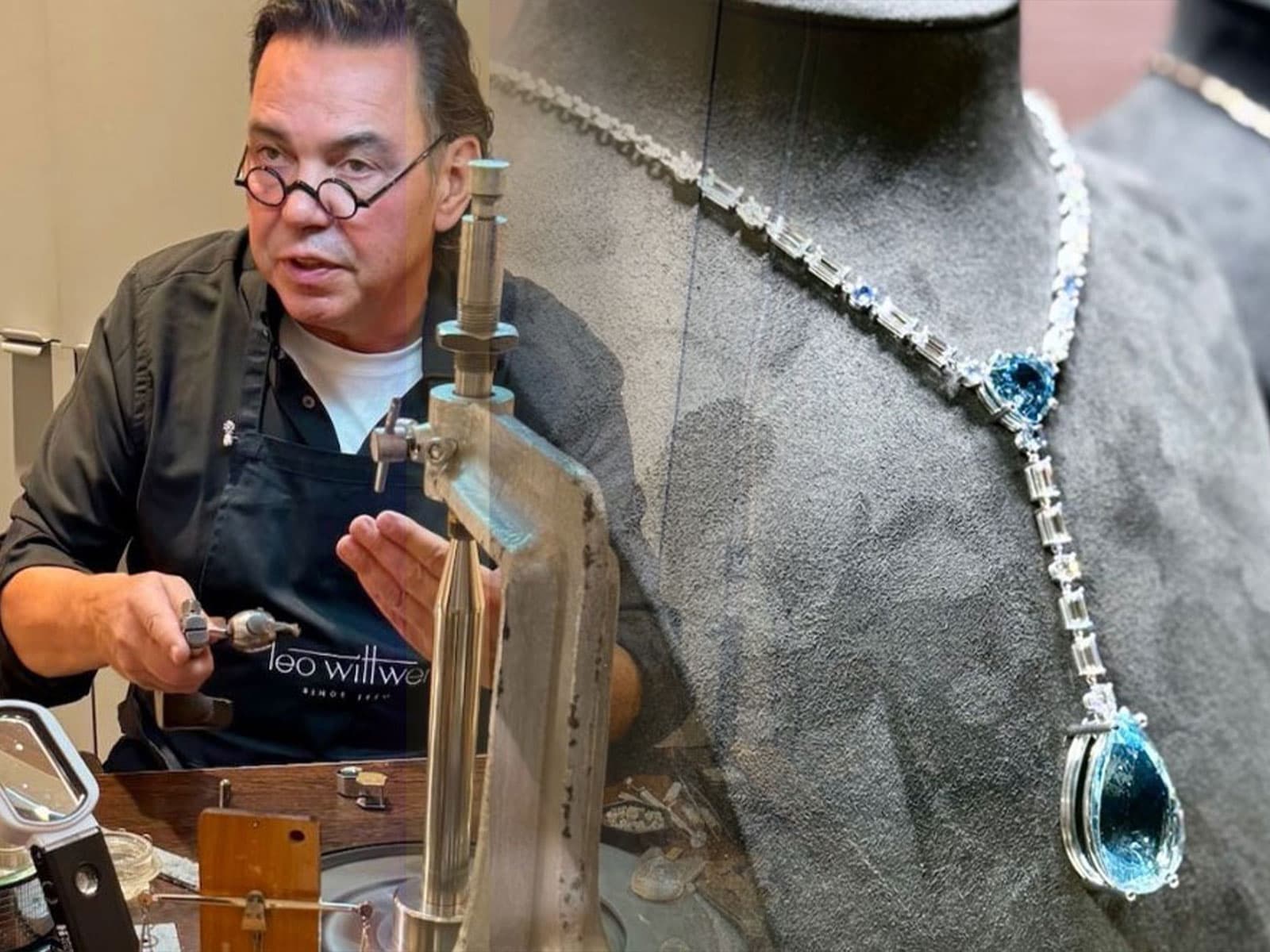Was neue Juweliere tun: Mauer macht den Store zur Bühne
