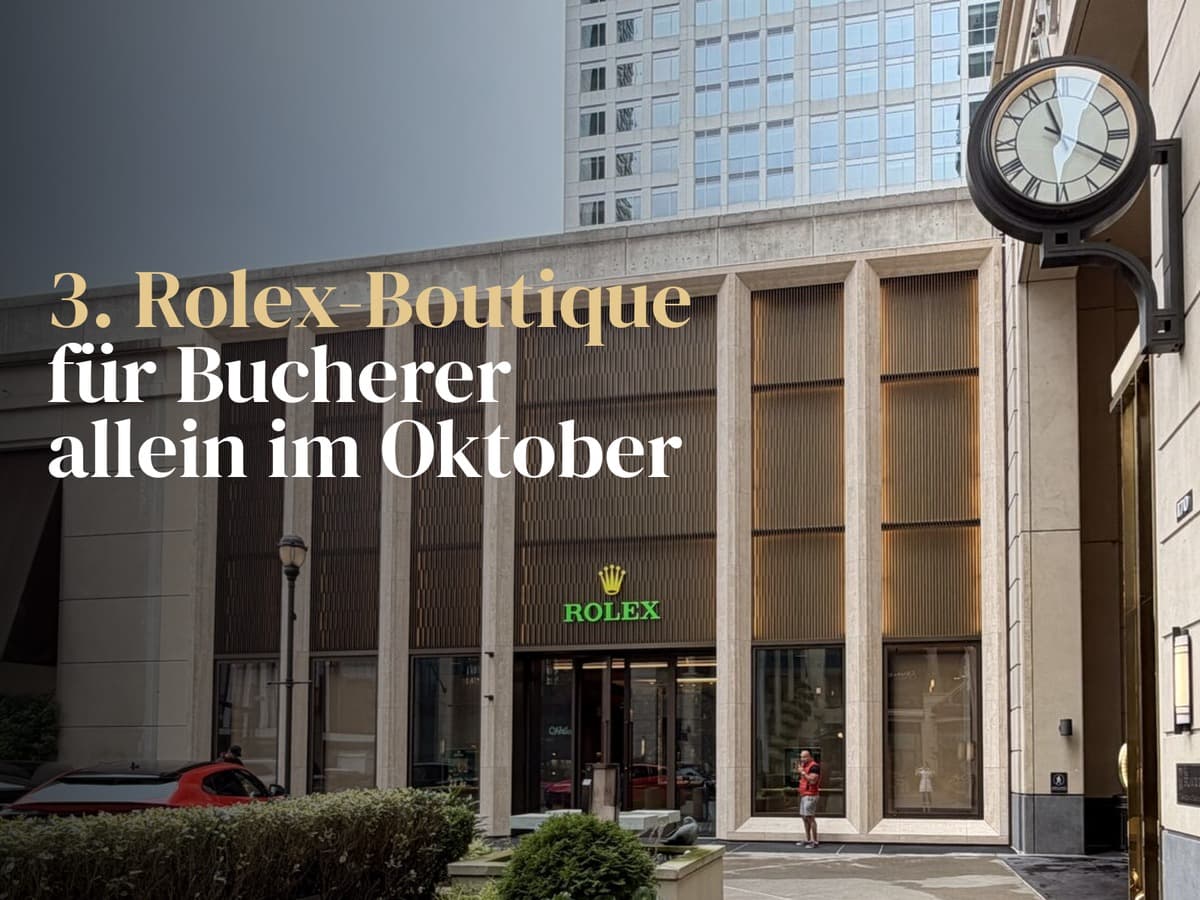 Bucherer eröffnet erste Rolex-Boutique im US-Bundesstaat Washington