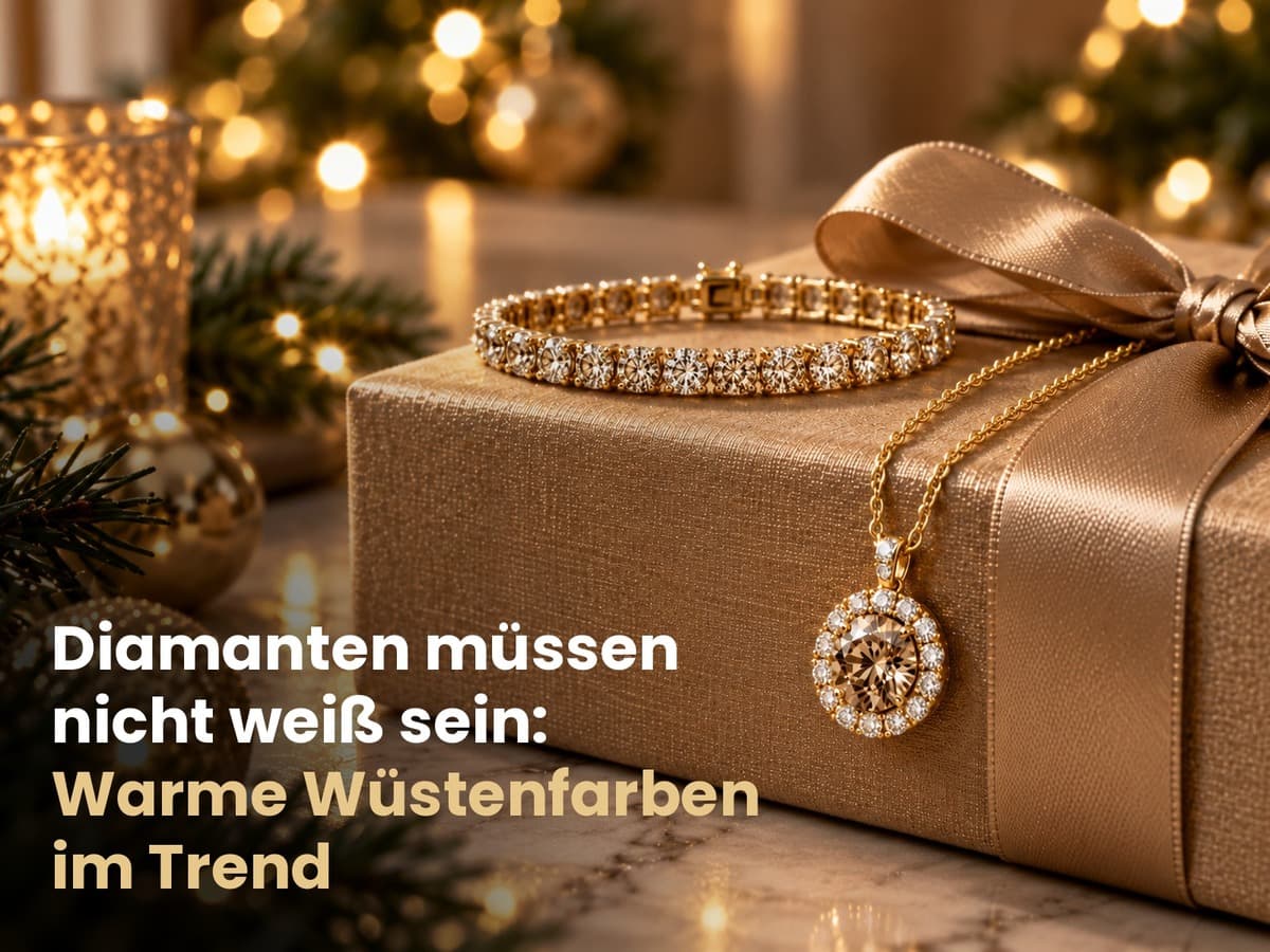 Desert Diamonds: De Beers zeigt Diamantschmuck in warmen Wüstentönen
