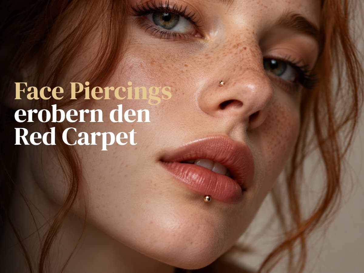 Face Piercings: Vom rebellischen Look zum Fashion-Statement