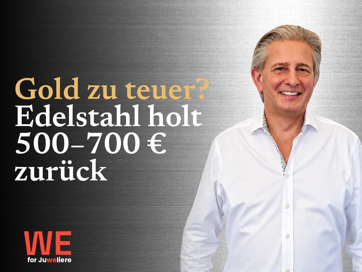 Gold zu teuer? Humphrey setzt auf Edelstahl für neue Preislagen