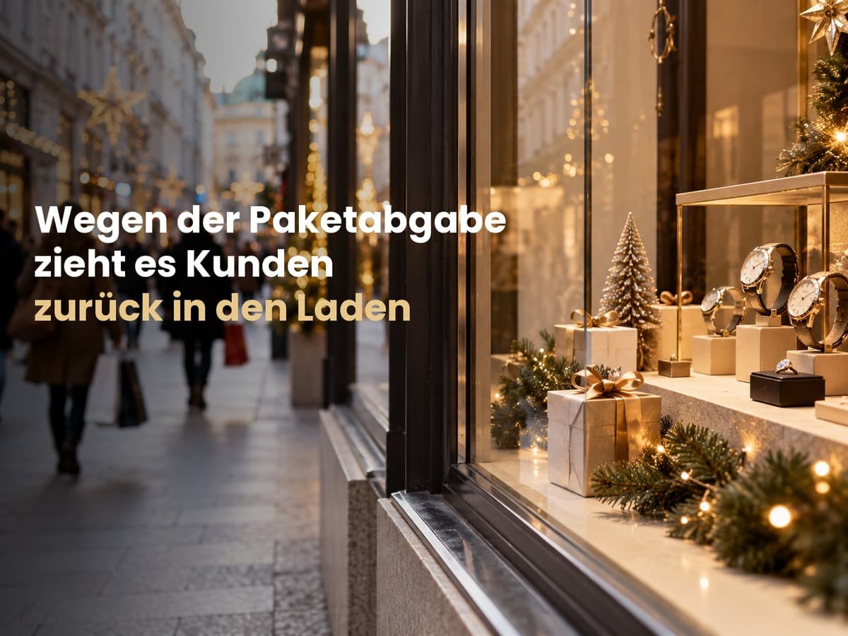Paketabgabe: Jeder Vierte will zu Weihnachten mehr stationär kaufen