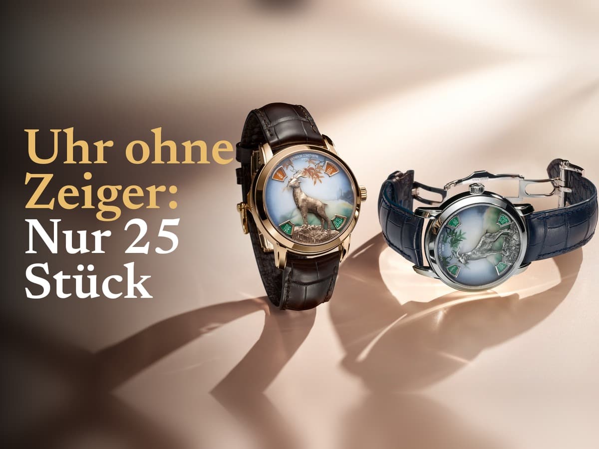 Jahr der Ziege: Vacheron Constantin limitiert Goldziege auf 25 Uhren pro Variante